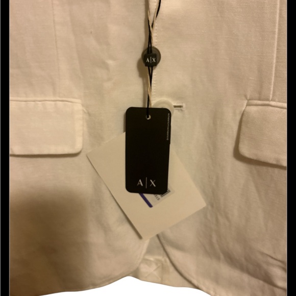 ARMANI EXCHANGE  Men’s Blazer color White size 34 - Picture 11 of 16